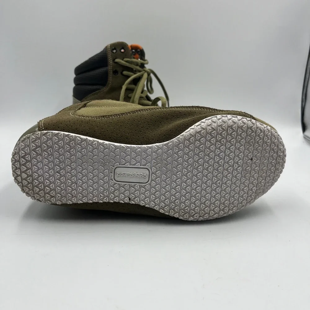 Ryderwear Footwear Weightlifting Shoes Olive‎ Green Camo Orange Men's US 5 EUC
